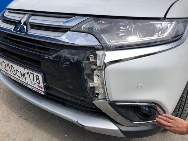 Кузовной ремонт Mitsubishi Outlander 2019 2.0 – 02