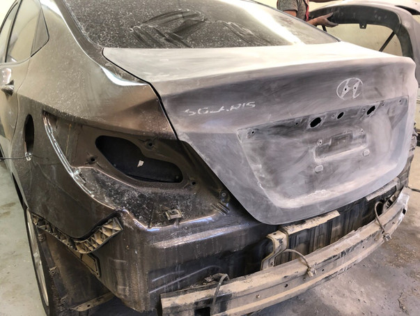 Кузовной ремонт Hyundai Solaris 2018 II – 08
