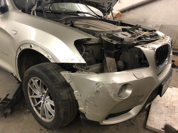 Кузовной ремонт BMW X3 F25 – 06