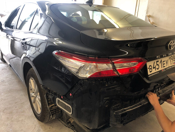 Кузовной ремонт Toyota Camry 2017 – 06