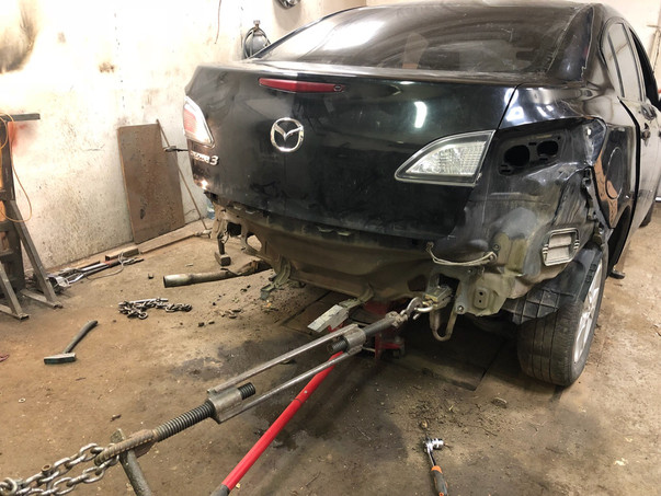 Кузовной ремонт Mazda 3 2019 – 16