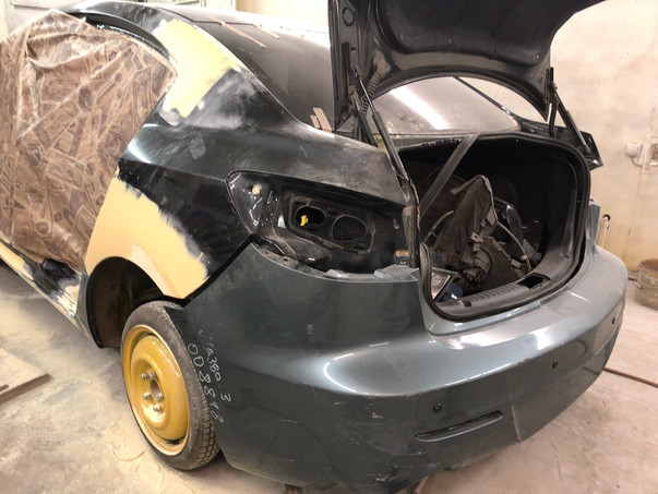 Кузовной ремонт Mazda 3 2019 – 22