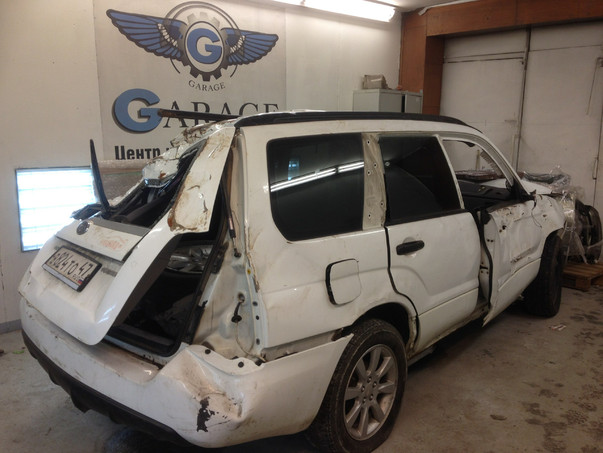 Кузовной ремонт Subaru Forester 2018 – 07