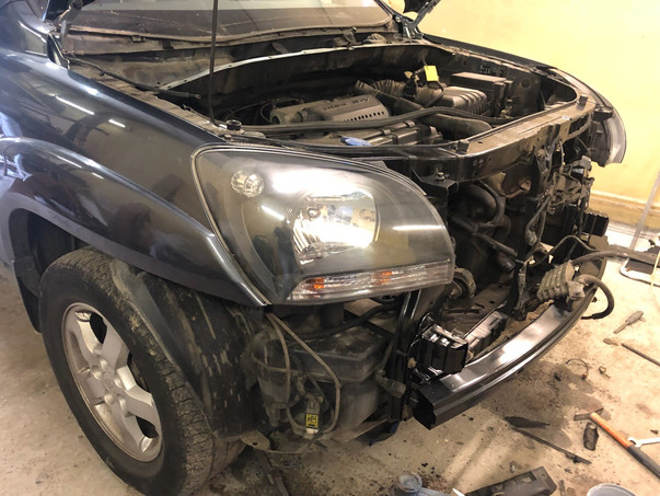Кузовной ремонт Kia Sportage 2018 – 04