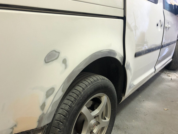 Кузовной ремонт Volkswagen Caddy 2019 – 08