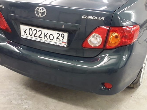 Кузовной ремонт Toyota Corolla 2009 – 13