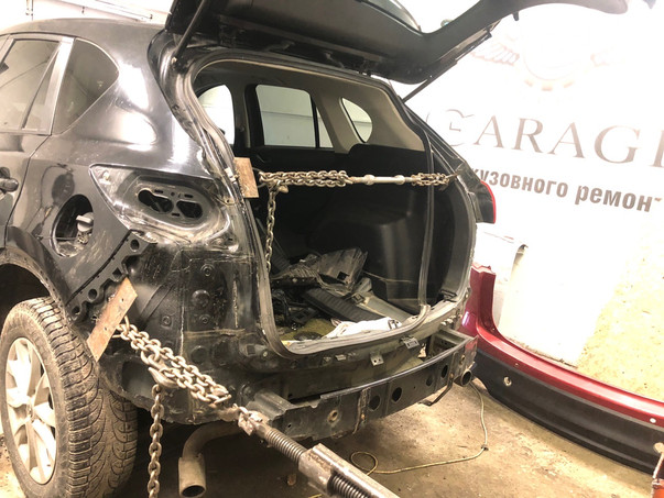 Кузовной ремонт Mazda CX-5 2018 – 09