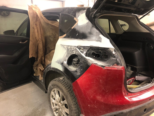 Кузовной ремонт Mazda CX-5 2018 – 12