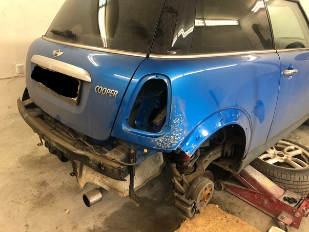 Кузовной ремонт Mini Cooper 2019 – 07