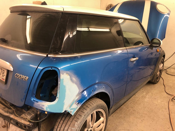 Кузовной ремонт Mini Cooper 2019 – 10