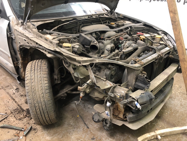 Кузовной ремонт Subaru Outback 2010 – 06