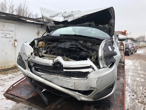 Кузовной ремонт Citroen C4 2019 – 02
