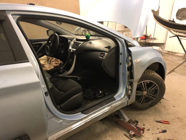 Кузовной ремонт Hyundai Elantra 2019 – 03