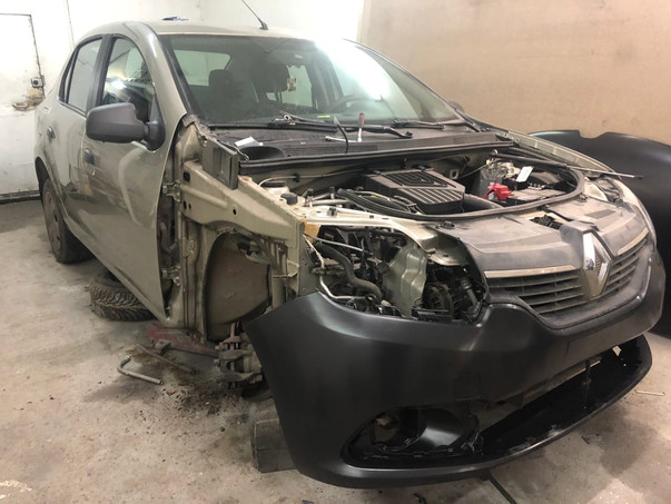 Кузовной ремонт Renault Logan 2020 – 11