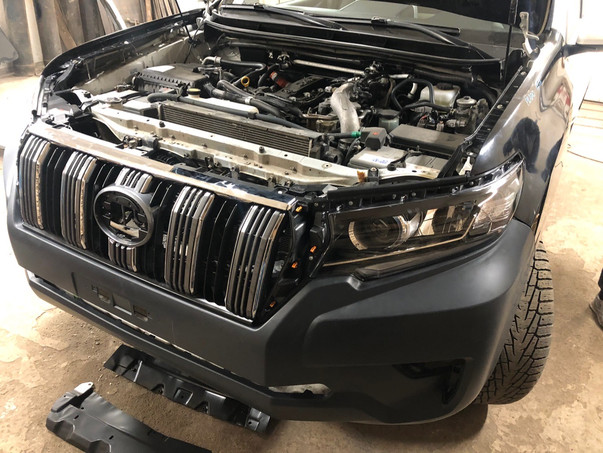 Кузовной ремонт Toyota Land Cruiser Prado 150 2018 – 15
