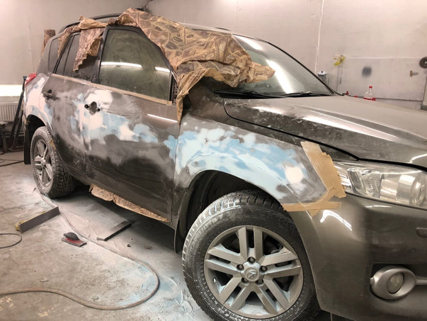Кузовной ремонт Toyota RAV4 2014 – 19