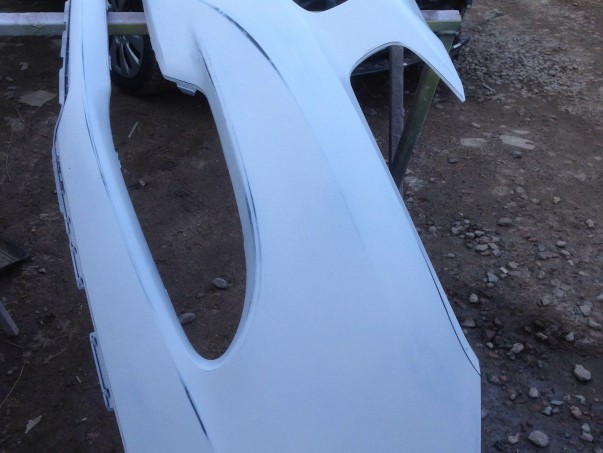 Ремонт переднего крыла Kia Ceed 2011 – 06