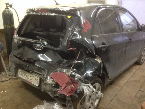 Кузовной ремонт Kia Picanto 2011 – 02