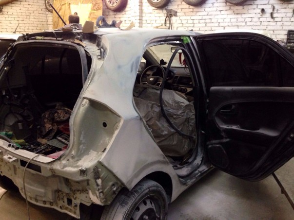 Кузовной ремонт Kia Picanto 2011 – 17