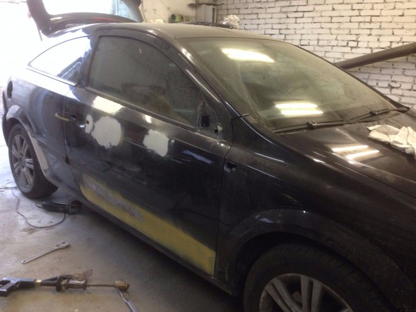 Кузовной ремонт Opel Astra GTC 2012 – 06