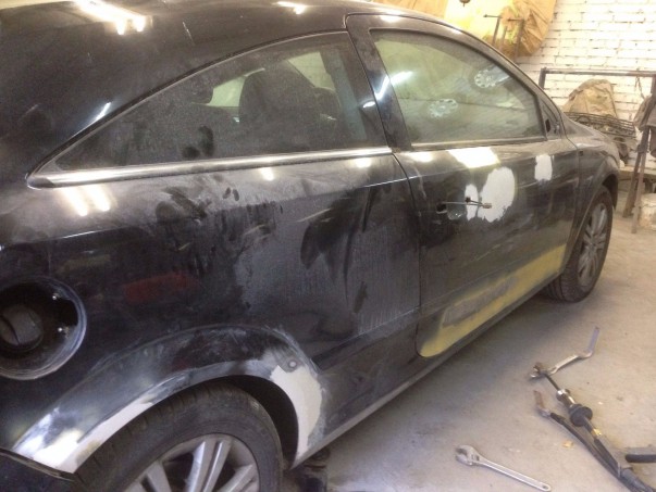 Кузовной ремонт Opel Astra GTC 2012 – 07