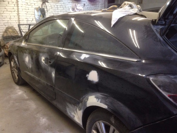 Кузовной ремонт Opel Astra GTC 2012 – 08