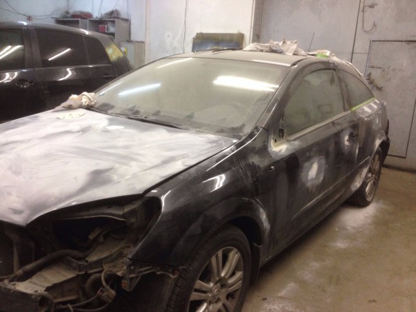 Кузовной ремонт Opel Astra GTC 2012 – 10