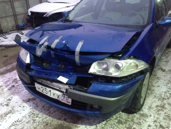 Кузовной ремонт Renault Megane 2010 – 01