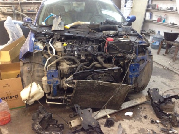 Кузовной ремонт Renault Megane 2010 – 07