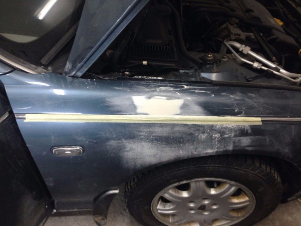 Кузовной ремонт Rover 75 – 01