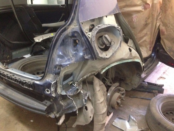 Кузовной ремонт Volkswagen Golf V 2008 – 07