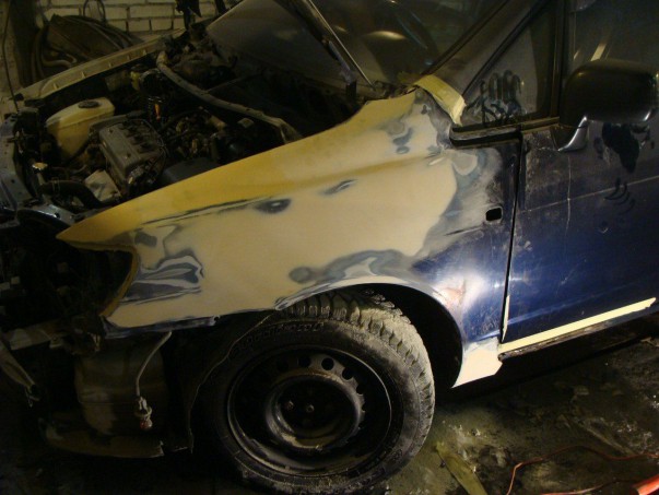 Кузовной ремонт Toyota Corolla Spacio 2003 – 05
