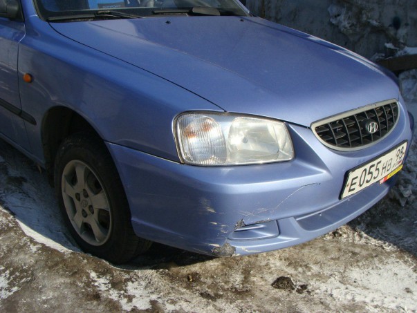 Кузовной ремонт Hyundai Accent 2008 – 01
