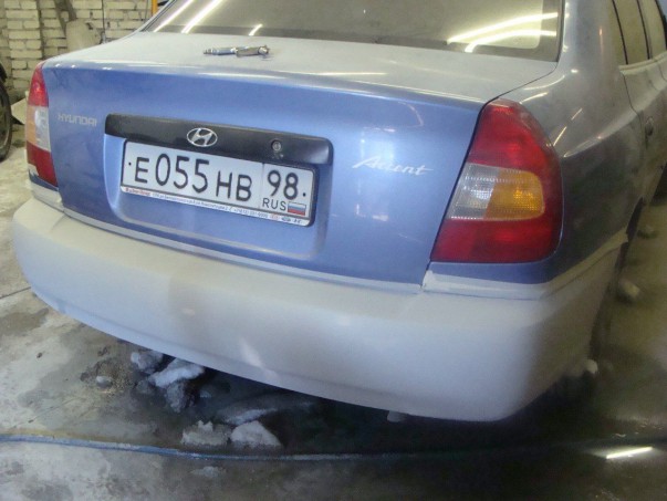 Кузовной ремонт Hyundai Accent 2008 – 11