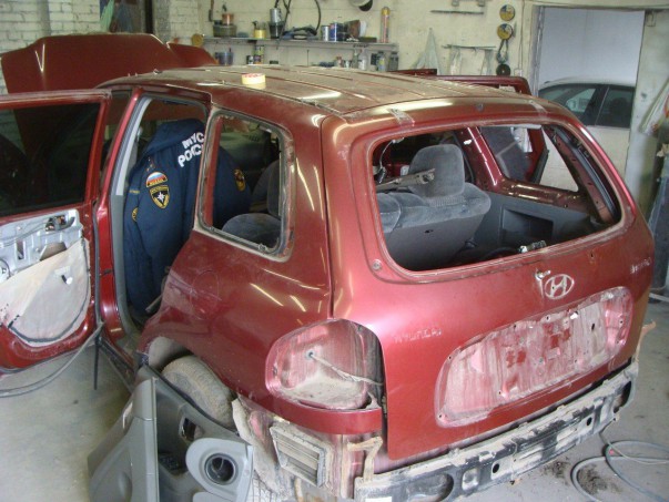 Кузовной ремонт Hyundai Santa Fe – 08