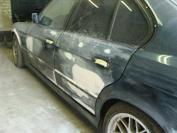 Кузовной ремонт BMW 5 series E34 – 14