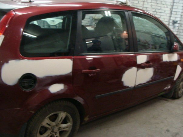 Кузовной ремонт Ford C-Max 2008 – 15