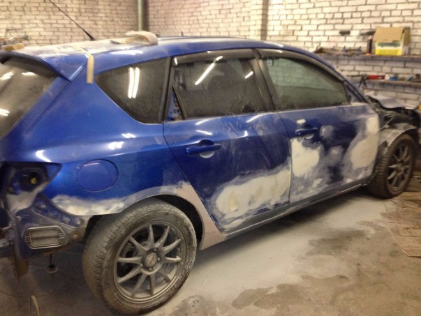 Кузовной ремонт Mazda 3 Hatchback 2013 – 14