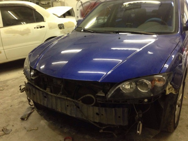 Кузовной ремонт Mazda 3 Sedan 2008 – 05