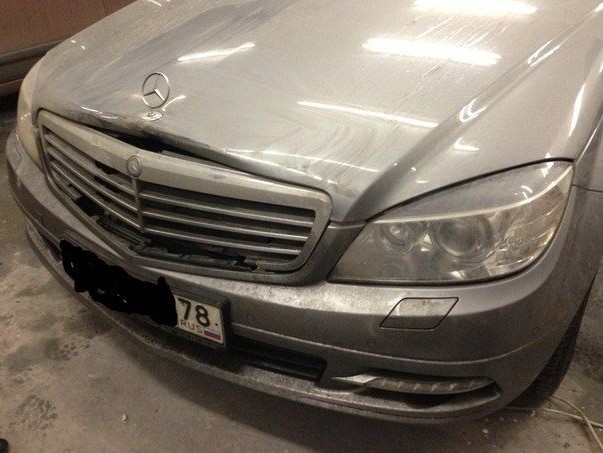 Кузовной ремонт Mercedes-Benz C-Class C63  (W204) – 03