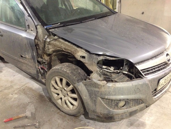 Кузовной ремонт Opel Astra 2013 – 01