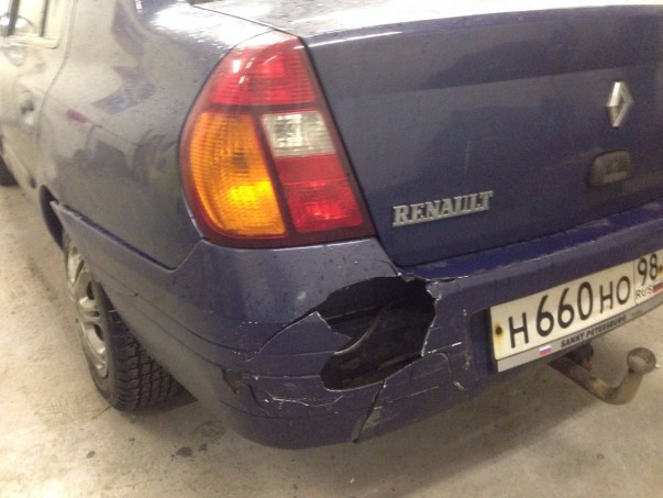Кузовной ремонт Renault Symbol – 01