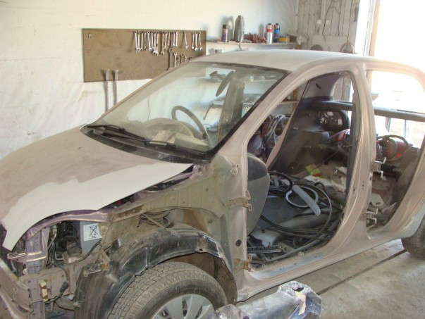 Кузовной ремонт Toyota Vitz 4WD – 31