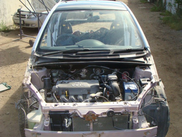 Кузовной ремонт Toyota Vitz 4WD – 44